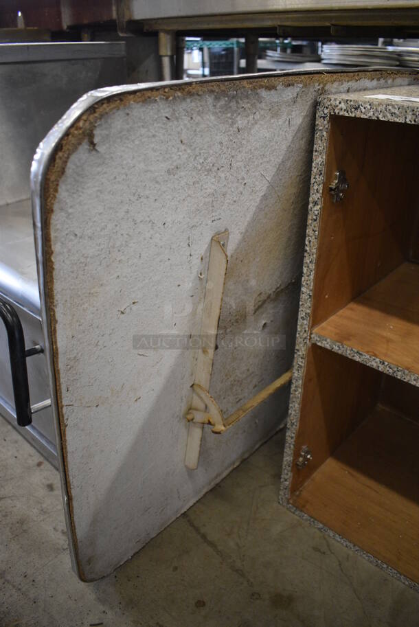 Chrome Finish Tabletop. 31.5x31.5x1 - Image 3 of 3