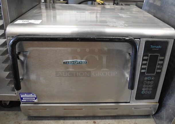 2010 Turbochef Model NGCD6 Stainless Steel Commercial Countertop Rapid Cook Oven. 208/240 Volts, 1 Phase. 26x27x19