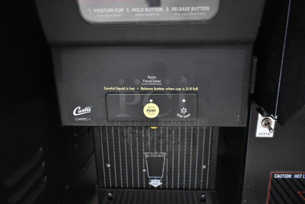 Curtis CAFEPC1CL10000 Metal Commercial Countertop Cappuccino Machine. 120 Volts, 1 Phase.  - Image 5 of 8