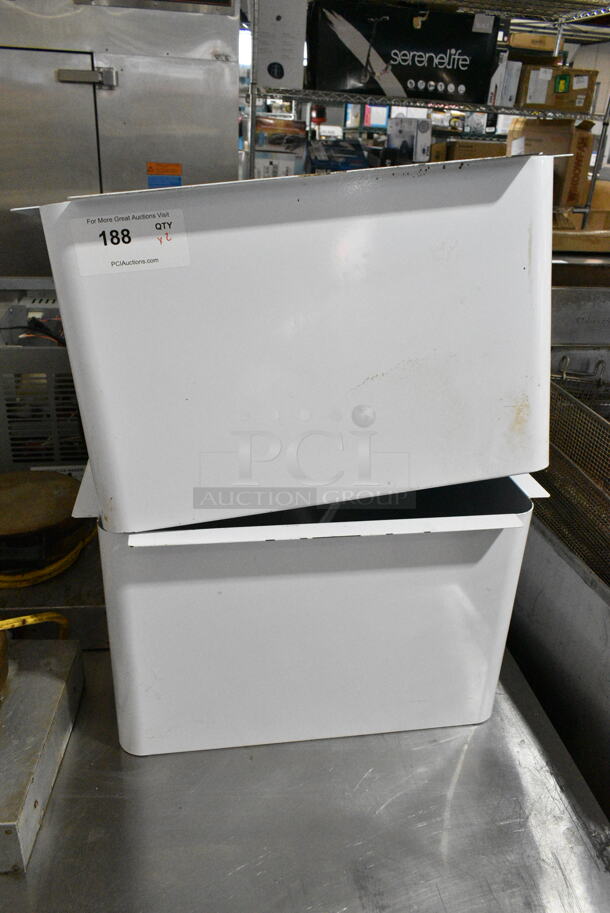 2 White Drop Ins. 2 Times Your Bid!  - Image 5 of 5