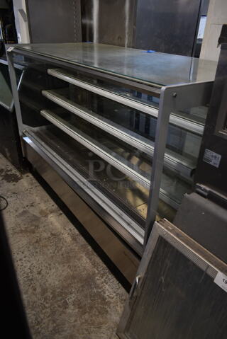 Infrico Metal Commercial Open Merchandiser Display Case. Tested and Working!
