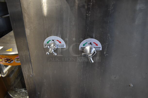 Tomasi CH-53-TE-EXP Stainless Steel Commercial Floor Style Natural Gas Powered 53 Spit Rotisserie Oven. - Image 5 of 11