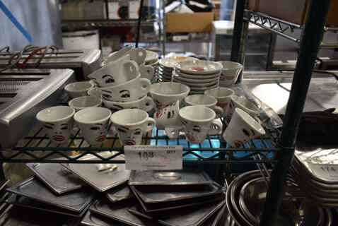 ALL ONE MONEY! Lot of Various Ceramic Dishes Including Mugs and Saucers