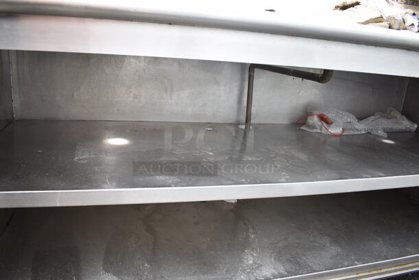 Stainless Steel Soda Station w/ 2 Under Shelves.  - Image 3 of 5