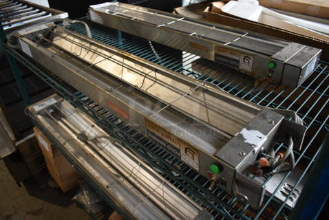 Stainless Steel Commercial Warming Strip. 38x6x2.5