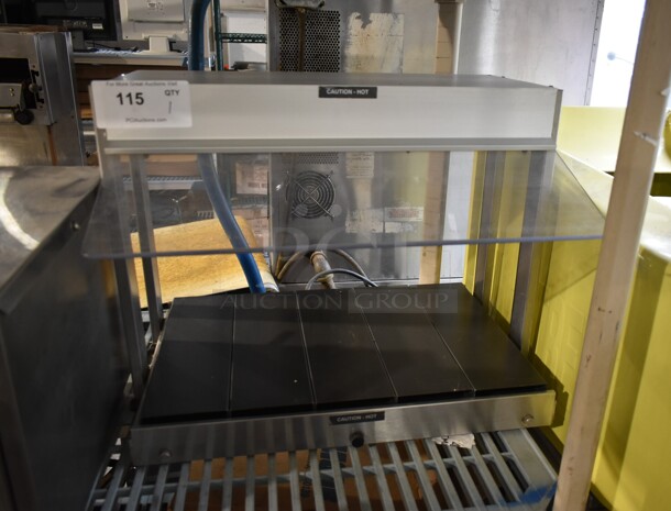 Hatco GRHW-1-SG Metal Commercial Countertop Heated Display Merchandiser. 120 Volts, 1 Phase. Tested and Working! - Image 1 of 5