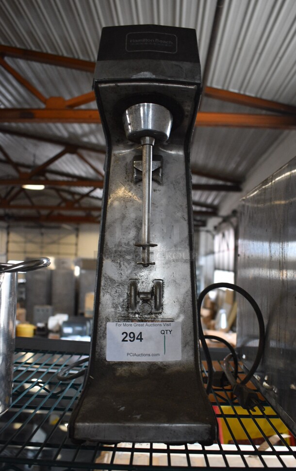 Hamilton Beach Metal Commercial Countertop Single Head Mixer. 7x10x20. Tested and Working! - Image 1 of 4