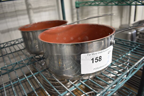 2 Metal Sauce Pans. 16x8.5x4. 2 Times Your Bid! - Image 3 of 3
