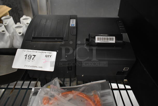 2 Receipt Printers; Bixolon PR10508 and Epson M244A. 2 Times Your Bid!  - Image 3 of 7