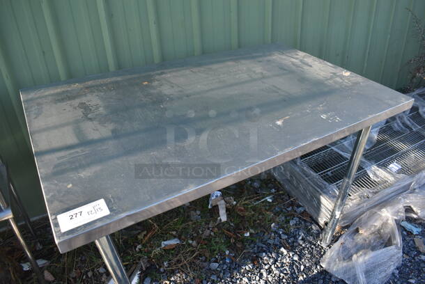 Stainless Steel Table. 48x30x34 - Image 3 of 3