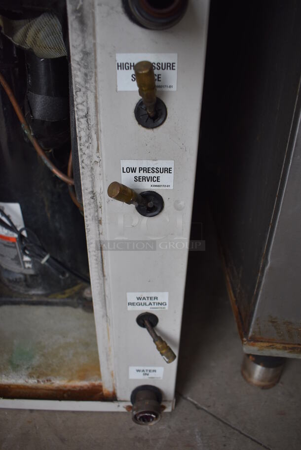 Metal Commercial Water Heater Unit. Has Some New Parts Installed. 220 Volts, 1 Phase. 25x32x55 - Image 8 of 8