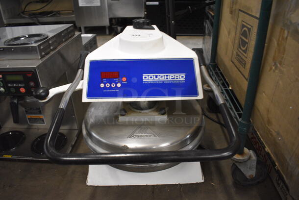 DoughPro Metal Commercial Countertop Dough Press. 22x30x21. Cannot Test Due To Plug Style