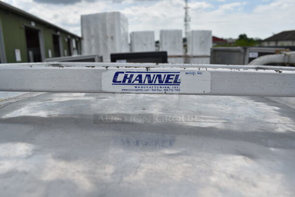 Metal Commercial Pan Transport Rack on Commercial Casters w/ 68 Metal Pans - Image 6 of 6