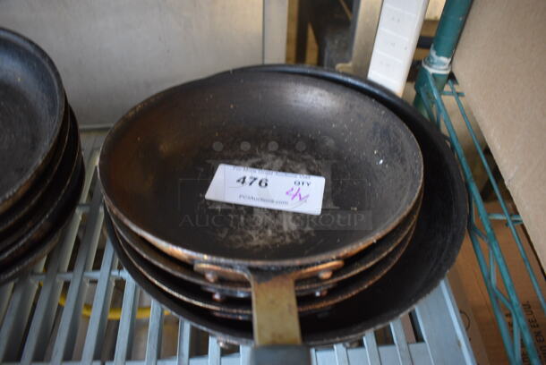 4 Various Metal Skillets. Includes 18.5x10.5x2. 4 Times Your Bid! - Image 2 of 3