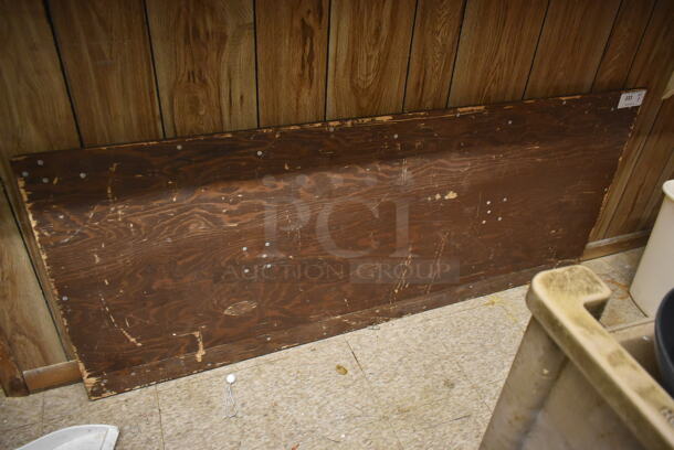 Wood Pattern Folding Table. - Image 1 of 4