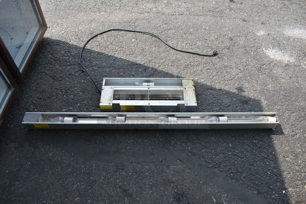 2 Hatco Stainless Steel Display Lights. 2 Times Your Bid!  - Image 1 of 5