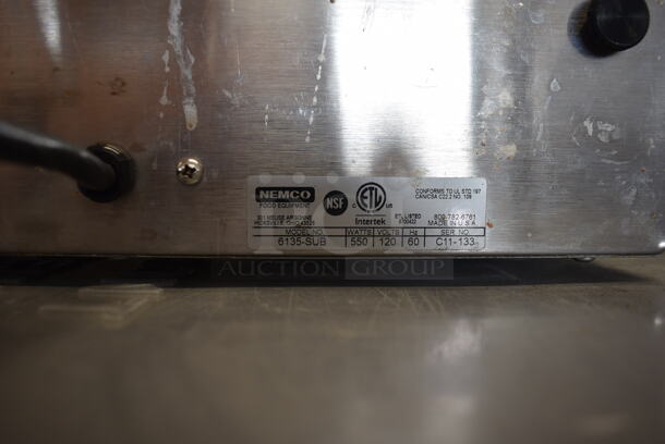 Nemco 6135-SUB Commercial Stainless Steel Electric Countertop Soup Warmer. 120V. Tested and Working! - Image 4 of 4