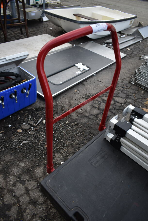 Flat Cart on Commercial Casters. - Image 4 of 4