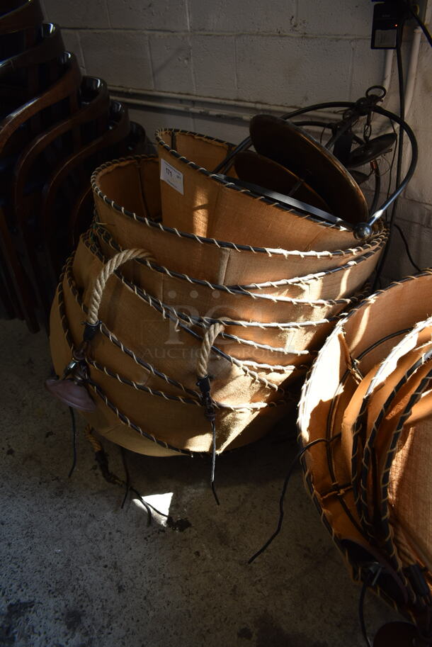 12 Various Ceiling Mount Light Fixtures. 12 Times Your Bid! - Image 2 of 4