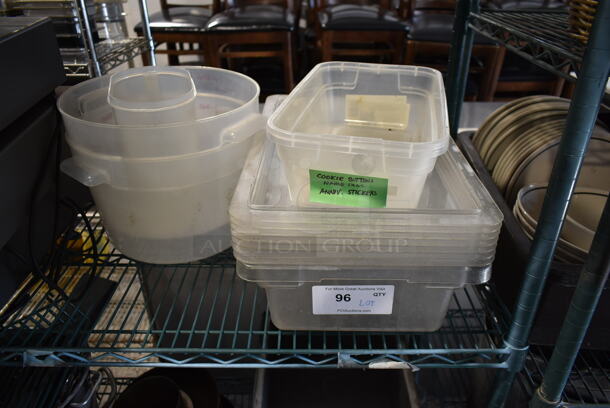 ALL ONE MONEY! Lot of Various Poly Bins - Image 1 of 3