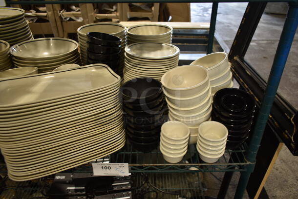 ALL ONE MONEY! Tier Lot of Various Items Including Ceramic Plates and Bowls - Image 2 of 4