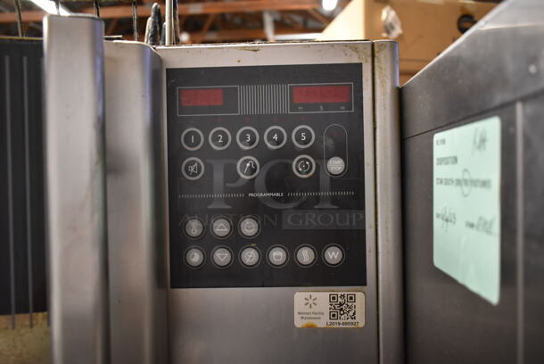 Fri-jado STG7-P Stainless Steel Commercial Electric Powered Rotisserie Oven w/ Under Shelf on Commercial Casters. 208 Volts, 3 Phase. - Image 2 of 9