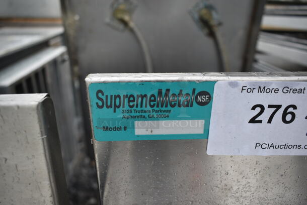 Supreme Metal Stainless Steel Commercial Drain Board. - Image 5 of 5