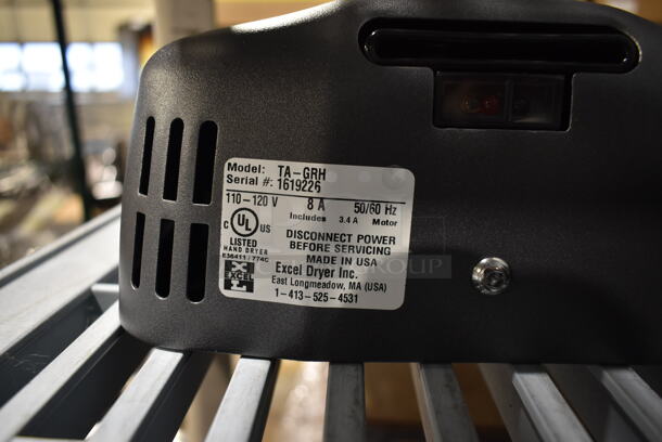 ALL ONE MONEY! Lot of 3 BRAND NEW Various Excel Wall Mount Air Dryers, Models TA-GR, TA-ABSH and TA-GRH. 110-120 Volts, 1 Phase.  - Image 5 of 11