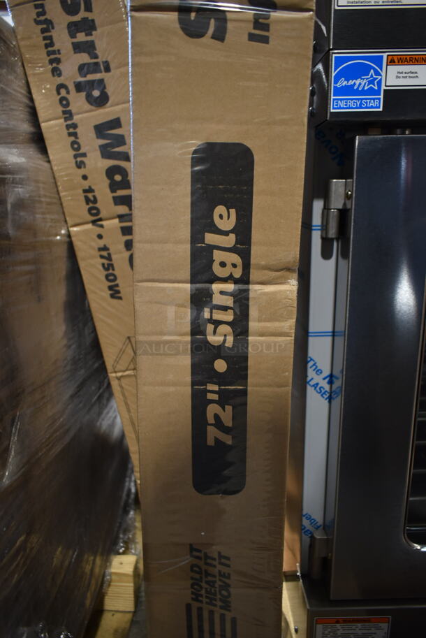 4 BRAND NEW SCRATCH AND DENT! ServIt 423SWI72CP Stainless Steel Commercial 72" High Wattage Strip Warmer with Infinite Controls. 120 Volts, 1 Phase. 4 Times Your Bid! - Image 3 of 6