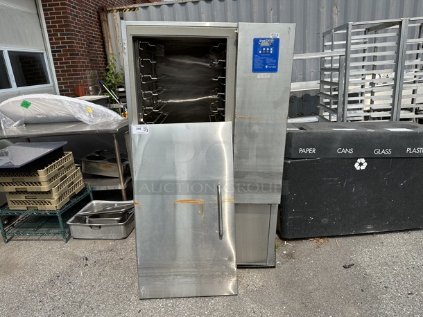 2015 Randell BC-18 Stainless Steel Commercial Floor Style Blast Chiller. Door Needs To Be Reattached.40 115/230 Volts, 1 Phase. - Image 1 of 7