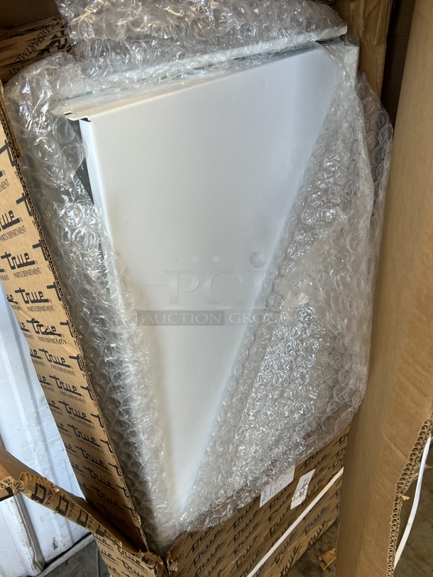 ALL ONE MONEY! Lot of 4 Boxes of 2 BRAND NEW! True White Metal Shelves. Total of 8 - Image 1 of 5