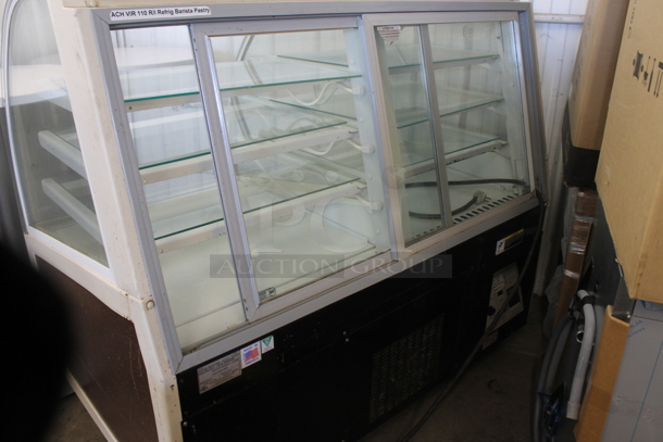 Federal Industries SN59-3SC-2 Series '90 Double-Curved Glass Dual Zone Refrigerated Bakery Case. 120 Volts, 1 Phase. Tested and Powers On But Does Not Get Cold
 - Image 3 of 7