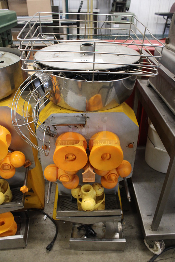 Metal Commercial Countertop Citrus Juicer Machine. 20x22x40. Tested and Does Not Power On