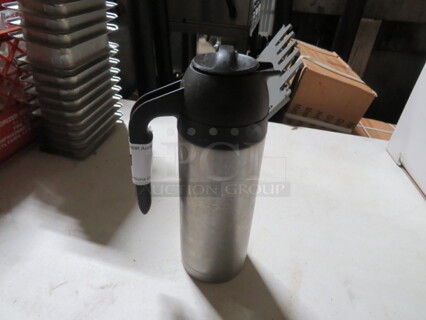 One Stainless Creamer.