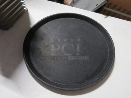 14 Inch Black Waitress Tray. 2XBID
