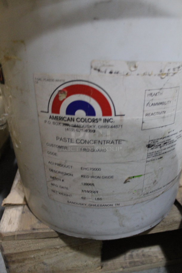 ALL ONE MONEY! PALLET LOT of Buckets; Paste Concentrate, Epoxy Resin. BUYER MUST REMOVE. - Image 4 of 11