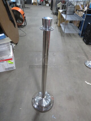Stainless Steel Crowd Control Poles. 5XBID
