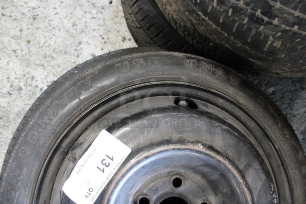 3 Various Tires Including Goodyear Spare Tire. Includes 22x6x22. 3 Times Your Bid! - Image 3 of 6