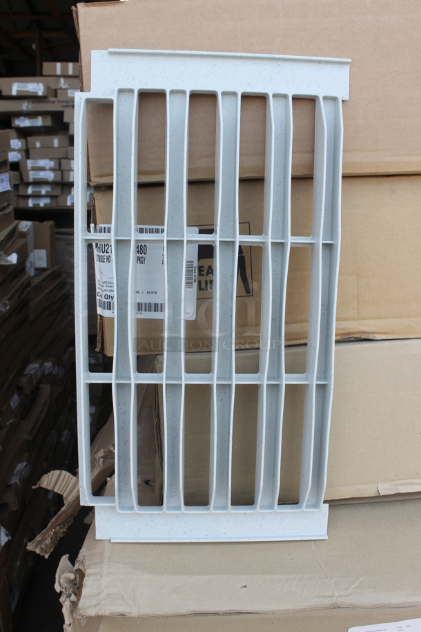 9 BRAND NEW Cambro CPHU214275V4480 Camshelving® Premium High Density Mobile Shelving Unit with 4 Solid Shelves. Stock Picture Used For Gallery Picture. 9 Times Your Bid! - Image 7 of 7