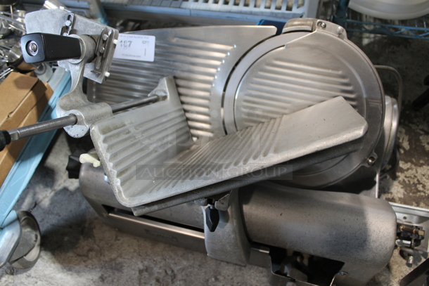 Hobart 1612 Stainless Steel Commercial Countertop Automatic Meat Slicer w/ Blade Sharpener. 115 Volts, 1 Phase. Tested and Working! - Image 3 of 4