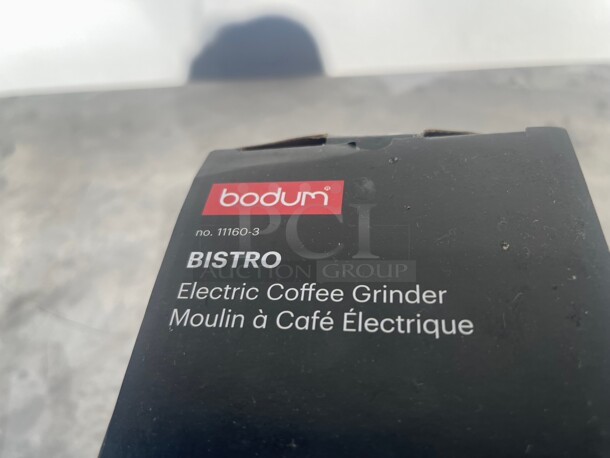 New! Bodum Bistro Burr Coffee Grinder, 1 EA, Black NSF  - Image 4 of 8