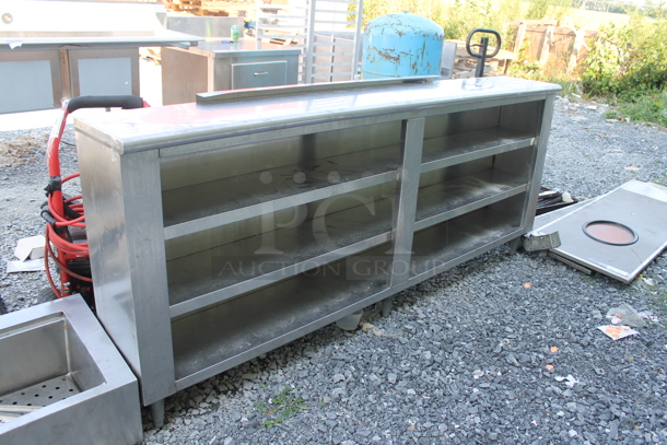 Stainless Steel Shelving Unit. - Image 2 of 5