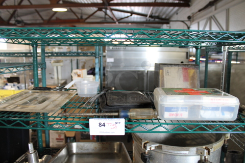 ALL ONE MONEY! Tier Lot of Various Items Including First Aid Kit and Screwdriver