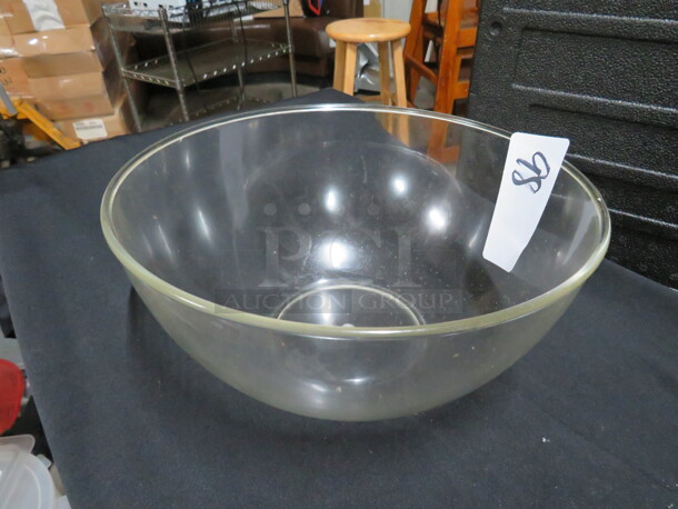 One Clear Poly Bowl. - Image 1 of 1
