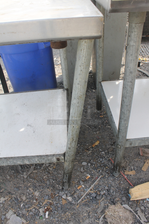 Stainless Steel Table w/ Undershelf - Image 4 of 6