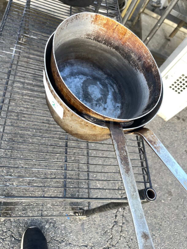 Commercial Aluminum Cooking Pot With Handle NSF  - Image 2 of 6