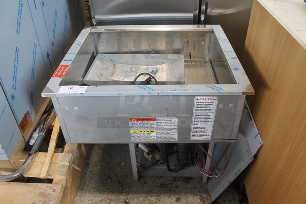 BRAND NEW! 2022 Randell RCP-2 Drop-In Wrapped Cold Refrigerated Food Pan. 115 Volt
