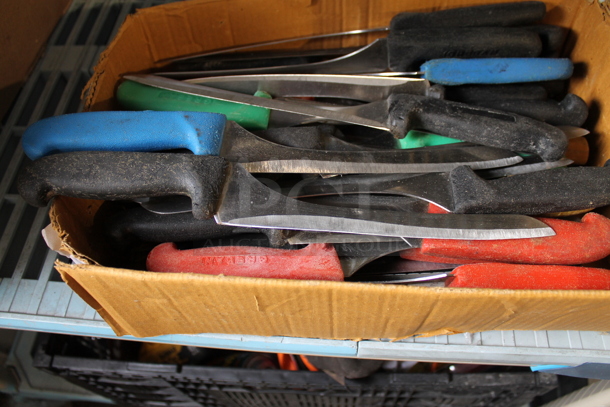 65 SHARPENED Stainless Steel Knives Including Fillet Knives. 65 Times Your Bid! - Image 3 of 4