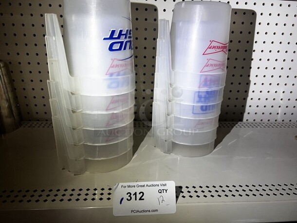 Plastic Draft Bud Light Pitchers  - Image 2 of 2