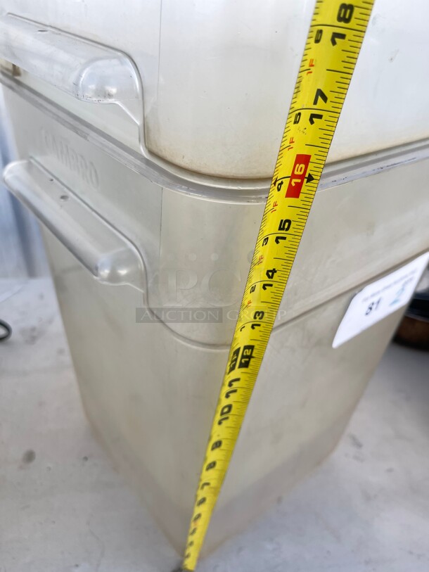 Clean! Storage Plastic Container NSF  - Image 6 of 6